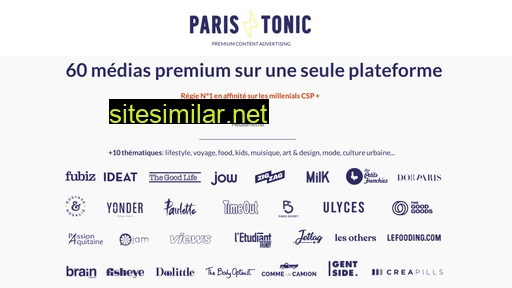 paristonic.fr alternative sites