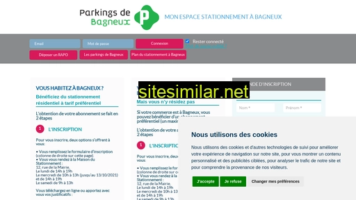 parkings-bagneux.fr alternative sites