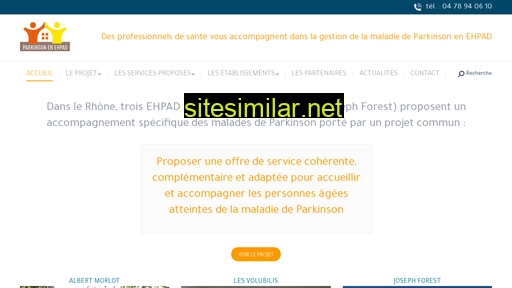 parkinson-ehpad.fr alternative sites