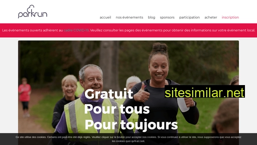 parkrun.fr alternative sites