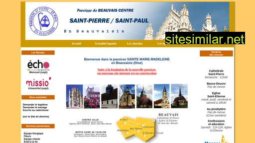 paroisse-beauvais-centre.fr alternative sites