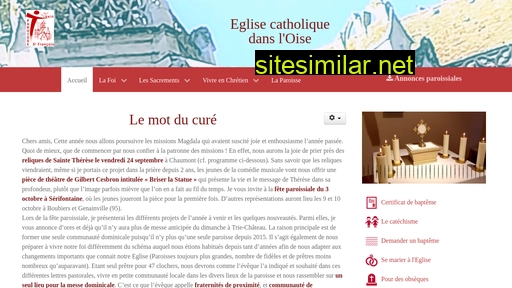 paroisseduvexin.fr alternative sites