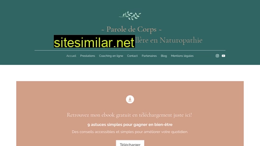 paroledecorps.fr alternative sites