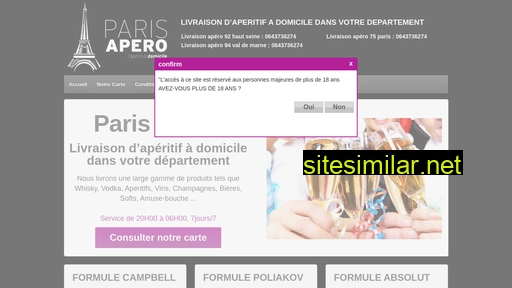 parisapero.fr alternative sites