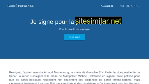 parite-populaire.fr alternative sites