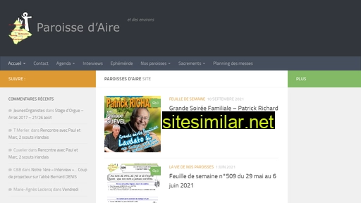 paroisse-aire.fr alternative sites