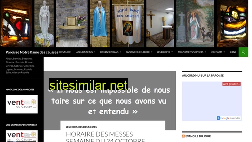 paroisse-notredamedescausses.fr alternative sites