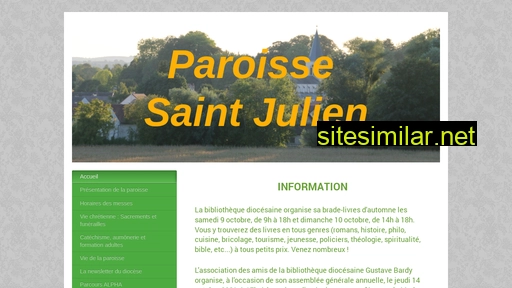 paroisse-saint-julien.fr alternative sites