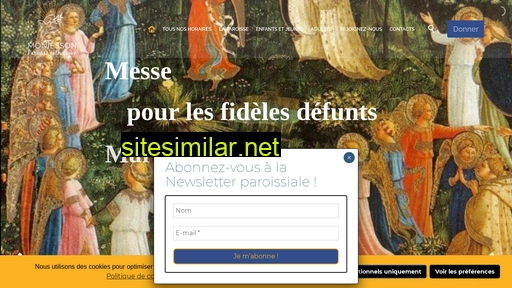 paroissemontesson.fr alternative sites