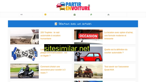 partirenvoiture.fr alternative sites