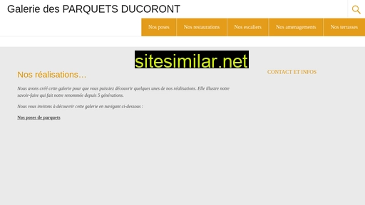 parquets-ducoront.fr alternative sites