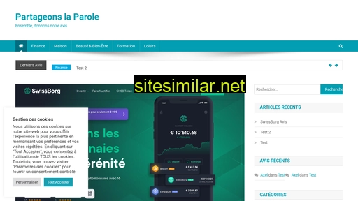 partageonslaparole.fr alternative sites