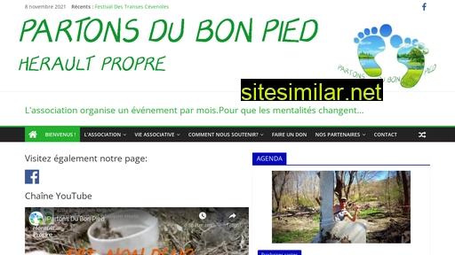 partonsdubonpied.fr alternative sites