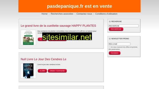pasdepanique.fr alternative sites