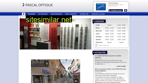 pascaloptique-marvejols.fr alternative sites