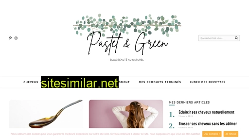 pastelandgreen.fr alternative sites
