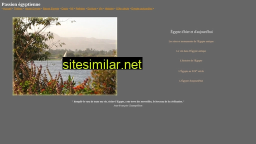 passion-egyptienne.fr alternative sites