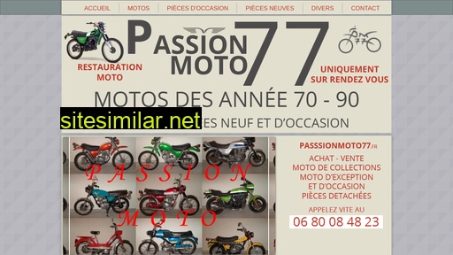 passionmoto77.fr alternative sites