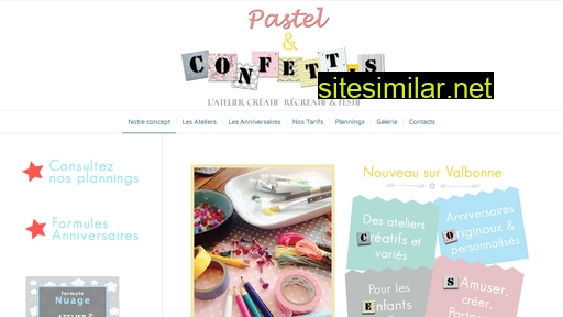 pasteletconfettis.fr alternative sites
