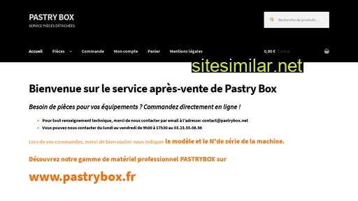 pastrybox-sav.fr alternative sites