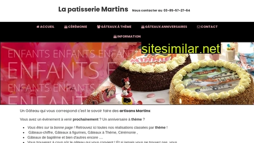 patisseriemartins.fr alternative sites