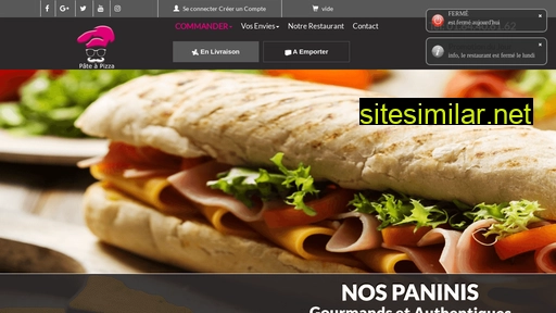 pateapizzas.fr alternative sites