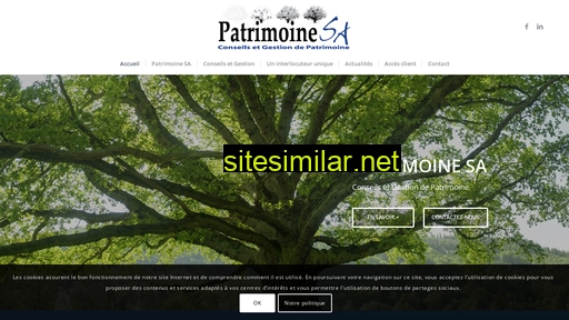 patrimoinesa.fr alternative sites