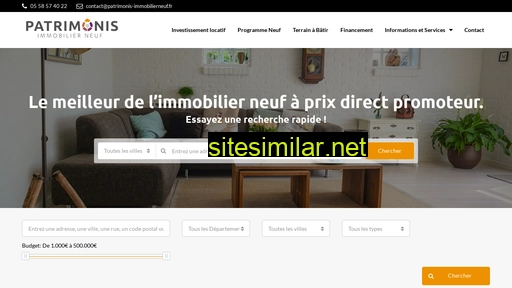 patrimonis-immobilierneuf.fr alternative sites