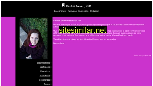 paulineneveu.fr alternative sites