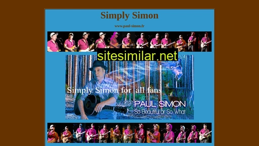 Paul-simon similar sites