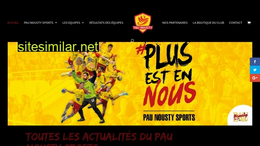paunoustysports.fr alternative sites