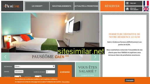 pauseome-hotel.fr alternative sites