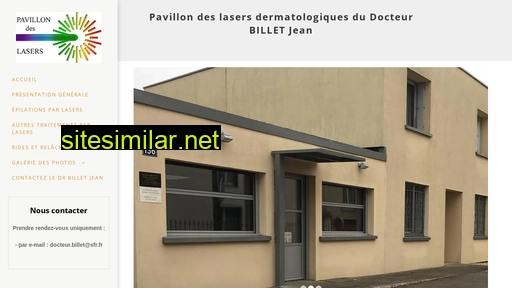 pavillondeslasers.fr alternative sites