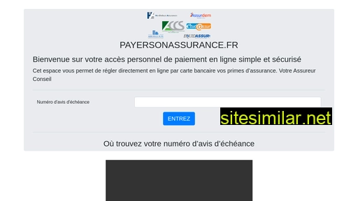 payersonassurance.fr alternative sites