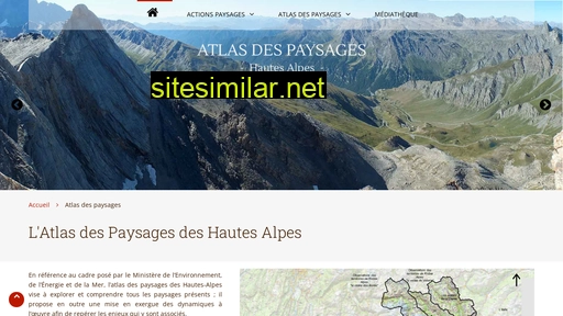paysages-hautesalpes.fr alternative sites