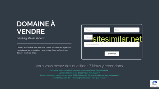 paysagiste-alsace.fr alternative sites