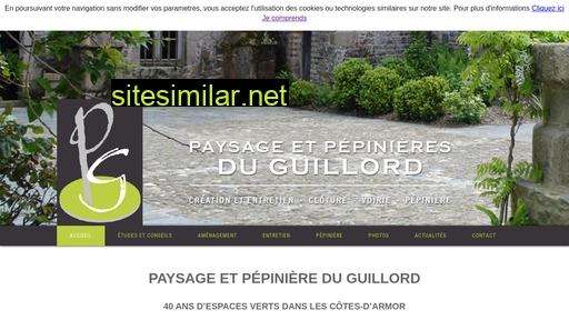 paysage-pepiniere-guillord.fr alternative sites