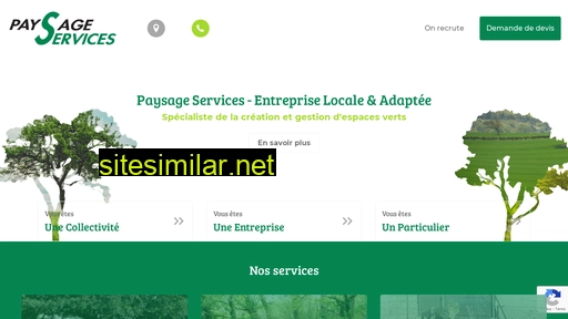 paysage-services.fr alternative sites