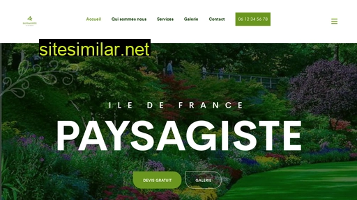Paysagiste-iledefrance similar sites