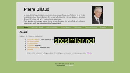 pbillaud.fr alternative sites