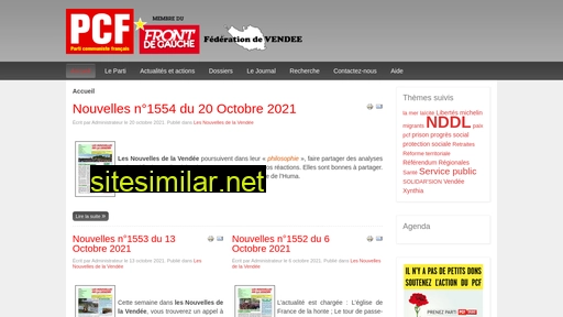 pcf-vendee.fr alternative sites
