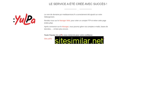 pcr-mediaservices.fr alternative sites