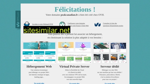 peakcanadian.fr alternative sites