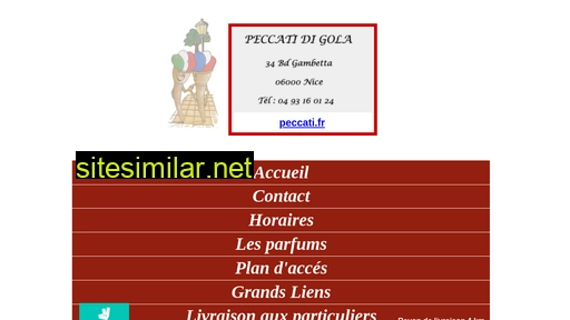 peccati.fr alternative sites
