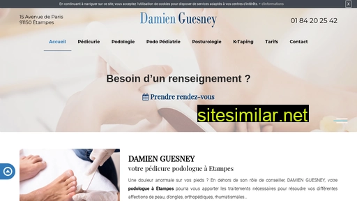 pedicure-podologue-guesney.fr alternative sites