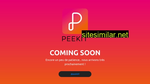 peekit.fr alternative sites