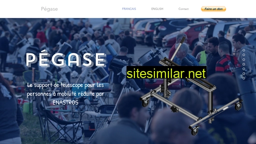 pegase-telescope.fr alternative sites