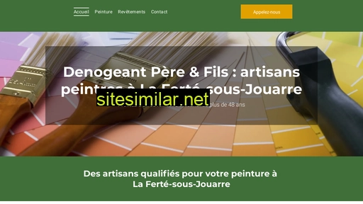peinture-denogeant.fr alternative sites