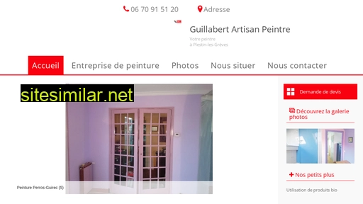 peinture-guillabert.fr alternative sites