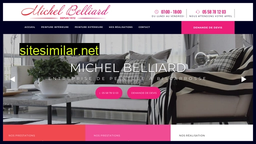 peinture-belliard.fr alternative sites